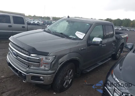 2019 Ford F-150 Lariat z USA, uszkodzony, nr VIN 1FTFW1E46KKE55078